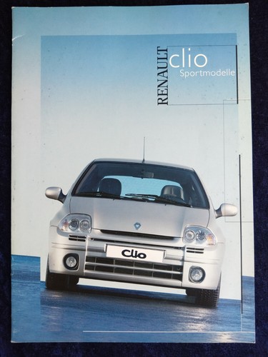 Renault clio sportmodelle - renault,
